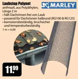 V Baumarkt Laubstop Polynet anthrazit Angebot