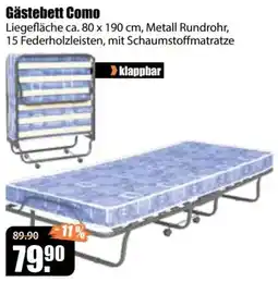 V Baumarkt Gästebett Como Angebot