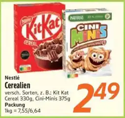 inkoop Nestlé Cerealien Angebot