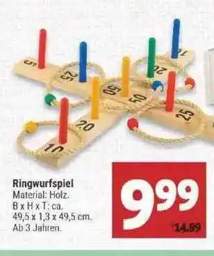 Marktkauf Ringwurfspiel Angebot