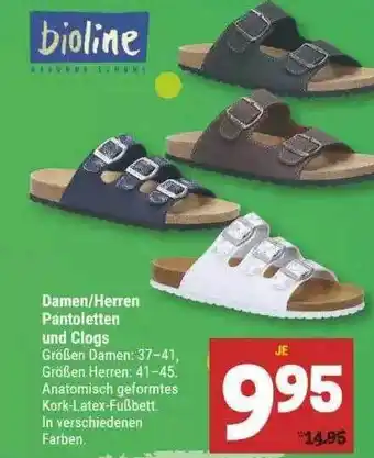 Marktkauf Damen Herren Pantoletten Und Clogs Angebot