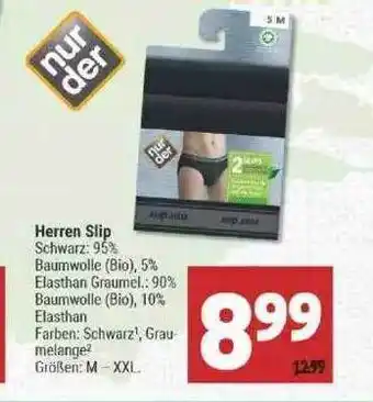 Marktkauf Herren Slip Angebot