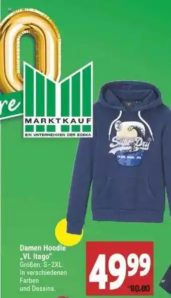 Marktkauf Damen Hoodie Vl Itago Angebot