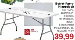 Jawoll Buffet-Party-Klapptisch TIM GARDEN Angebot