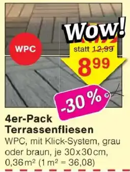 Jawoll WPC Terrassenfliesen Angebot