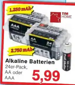 Jawoll Alkaline Batterien Angebot