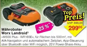Mähroboter Worx Landroid