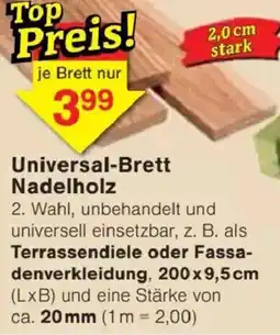 Jawoll Universal-Brett Nadelholz Angebot