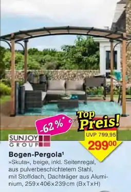 Jawoll SUNJOY GROUP Bogen-Pergola Angebot