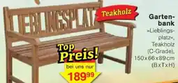 Jawoll Gartenbank Angebot
