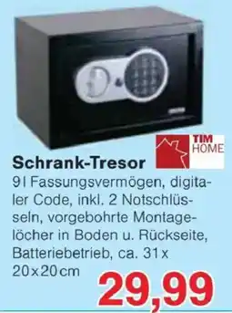 Jawoll Schrank-Tresor Angebot