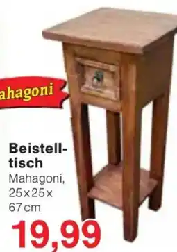 Jawoll Beistelltisch Mahagoni Angebot