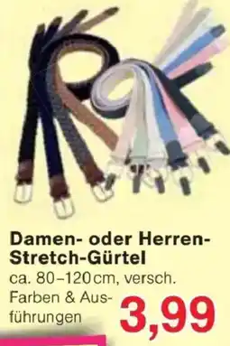 Jawoll Damen- oder Herren-Stretch-Gürtel Angebot