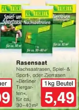 Jawoll Rasensaat Angebot