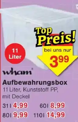 Jawoll wham Aufbewahrungsbox Angebot