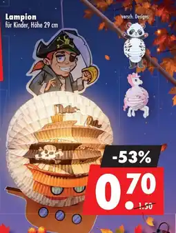 Mäc Geiz Lampion für Kinder Angebot