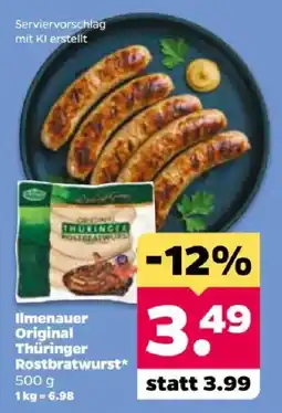 Netto Ilmenauer Original Thüringer Rostbratwurst* Angebot