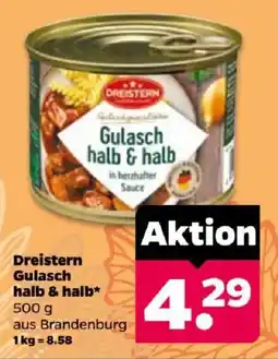Netto Dreistern Gulasch halb & halb Angebot