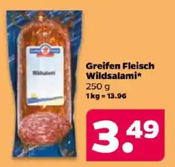 Netto Greifen Fleisch Wildsalami* Angebot