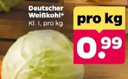 Netto Deutscher Weißkohl Angebot