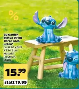 Netto 3D Garden Statue Stitch Ohren nach unten* Angebot