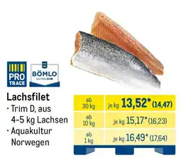 METRO Lachsfilet BÖMLO SALMON Angebot