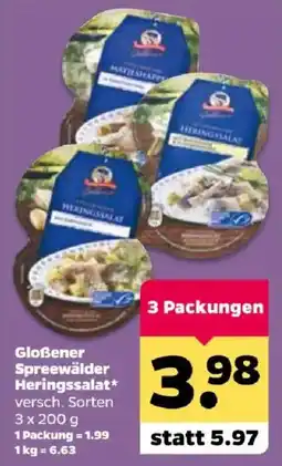 Netto Gloßener Spreewälder Heringssalat Angebot