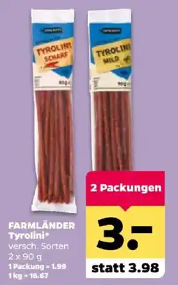 Netto FARMLÄNDER Tyrolini Angebot