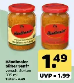 Netto Händlmaier Süßer Senf Angebot