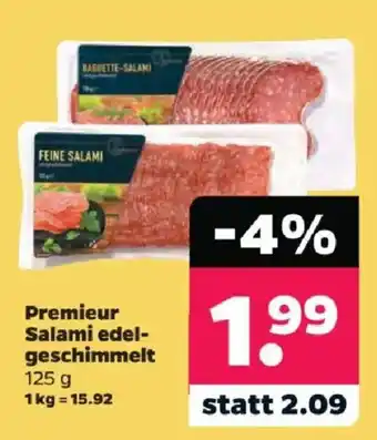 Netto Premieur Salami edel-geschimmelt Angebot