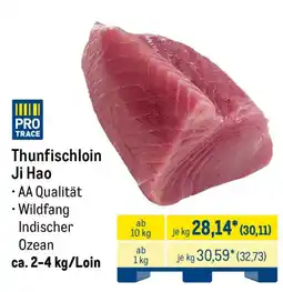 METRO Thunfischloin Ji Hao Angebot