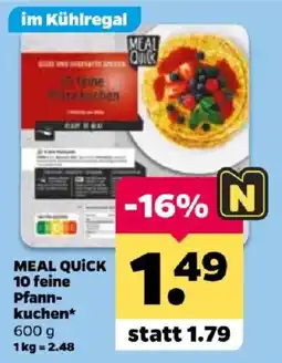 Netto MEAL QUICK 10 feine Pfannkuchen* Angebot