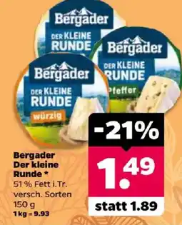 Netto Bergader Der kleine Runde Angebot