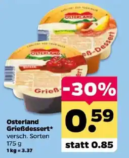 Netto Osterland Grießdessert Angebot