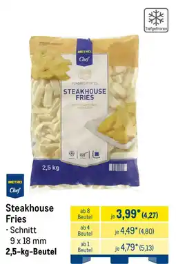 METRO METRO Chef Steakhouse Fries Angebot