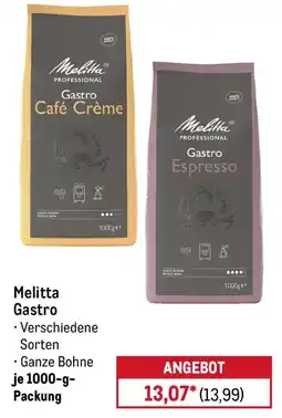 METRO Melitta Gastro Angebot