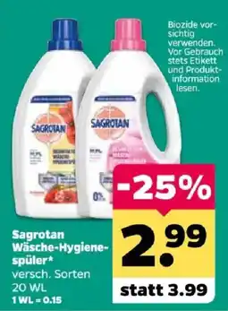 Netto Sagrotan Wäsche-Hygiene-spüler* Angebot