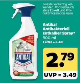 Netto Antikal Antibakteriell Entkalker Spray Angebot