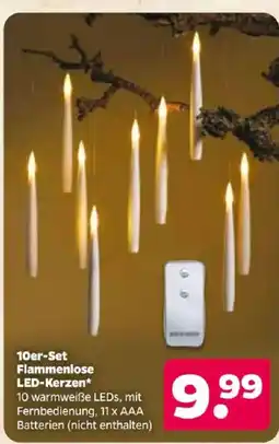 Netto Flammenlose LED-Kerzen* Angebot