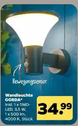 Netto Wandleuchte GORDA* Angebot