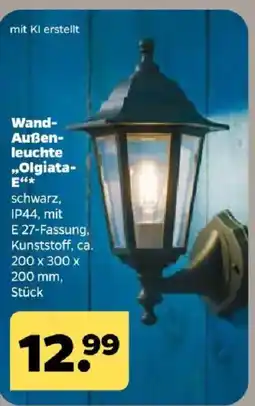Netto Wand-Außenleuchte "Olgiata-E" Angebot