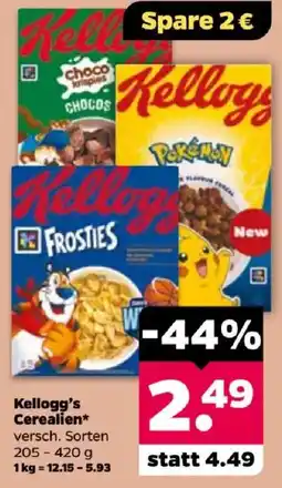 Netto Kellogg's Cerealien* Angebot