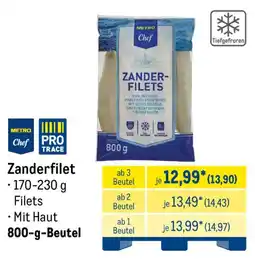 METRO Metro Chef Zanderfilet Angebot