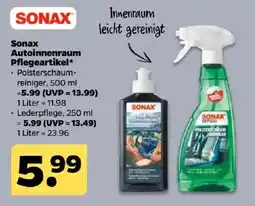 Netto Sonax Autoinnenraum Pflegeartikel* Angebot