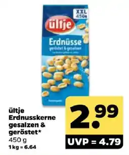Netto ültje Erdnusskerne gesalzen & geröstet Angebot