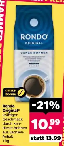 Netto Rondo Original* ganze Bohnen Angebot