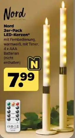 Netto Nord LED-Kerzen Angebot