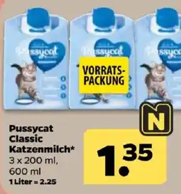 Netto Pussycat Classic Katzenmilch Angebot