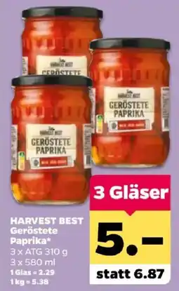 Netto HARVEST BEST Geröstete Paprika Angebot