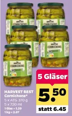 Netto HARVEST BEST Cornichons Angebot